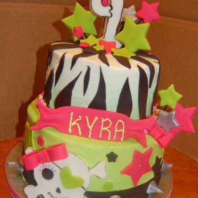 Pink & Green Funky Punky