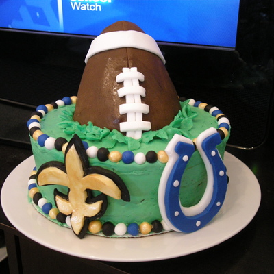 Super Bowl Cake