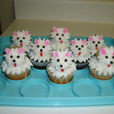 Westie Cupcakes!