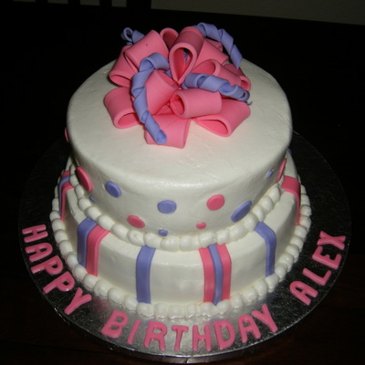 Girl Birthday Cake
