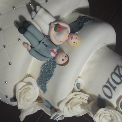 Silver And White Wedding