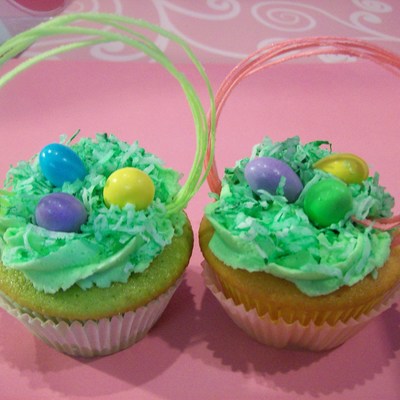 Cupcake Easter Basket