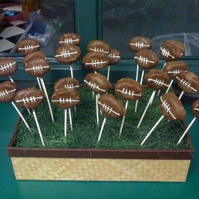 Football Cake Balls