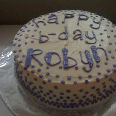 Purple Dot Cake