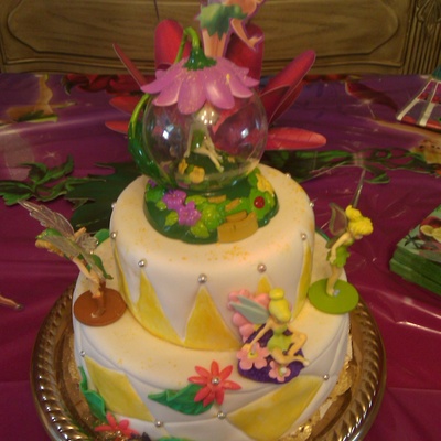 Tinkerbell Cake