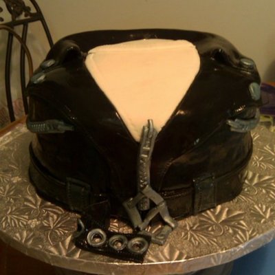 Husband's Groom's Cake For Our Wedding