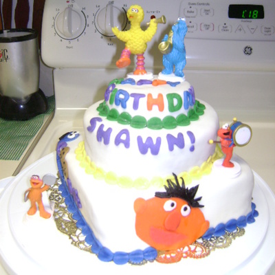 Sesame Street Cake