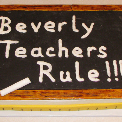 Back To School Cake For Teachers