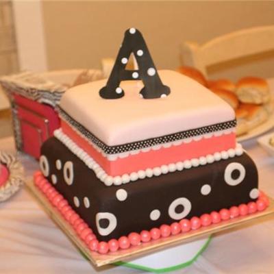 My First Fondant Cake!