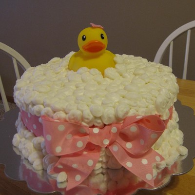 Bubbly Pink Duckie!