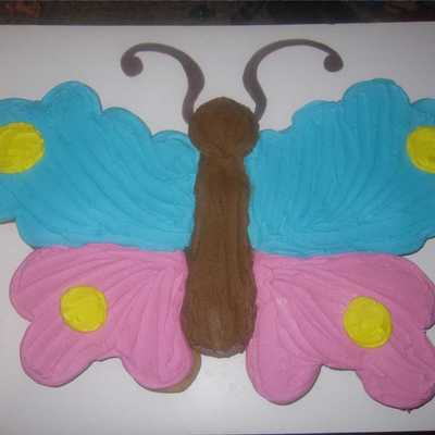 Butterfly Cupcake Cake