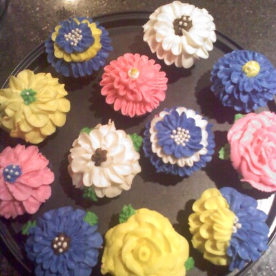 Flower Cupcakes
