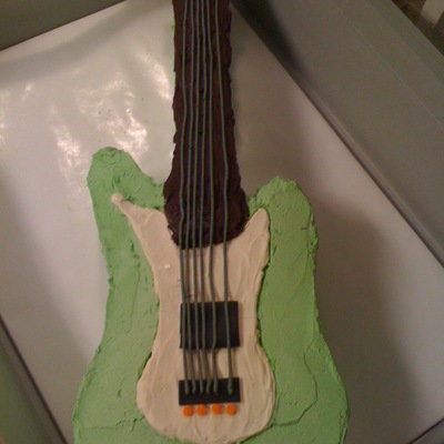 Guitar Cake