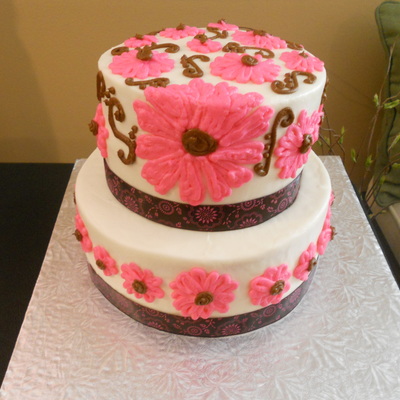 Pink & Brown Wedding Shower