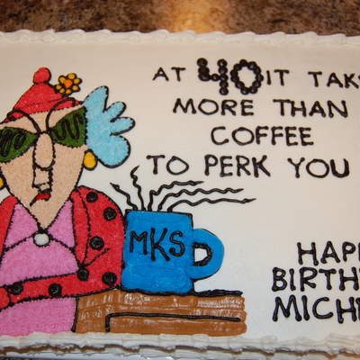 Maxine 40Th Birthday Cake