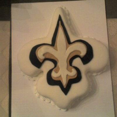 Fleur De Lis Cake
