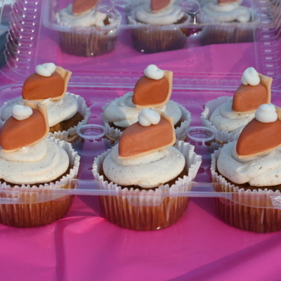 Pumpkin Pie Cupcakes