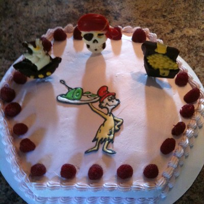 Dr Suess/pirate Cake