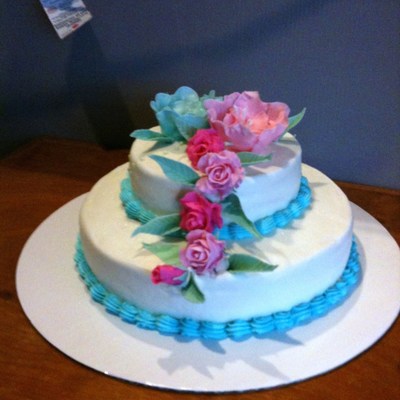 Stacked Birthday Cake