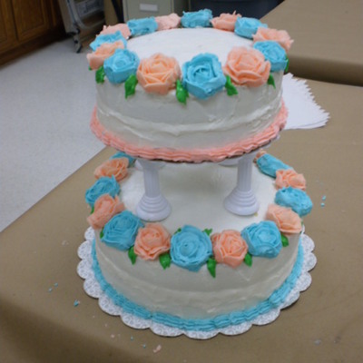 Final Cake - Course 4- Tiered Cake