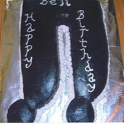 This Is A Picture Of A Music Note Cake I Made When I Was 15