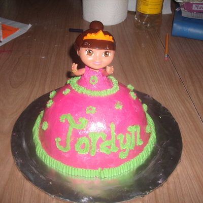 Princess Dress Cake 2