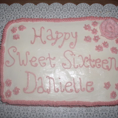 Sweet Sixteen Cake