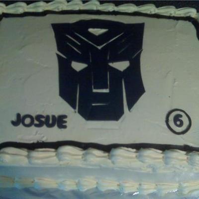 Transformer Cake