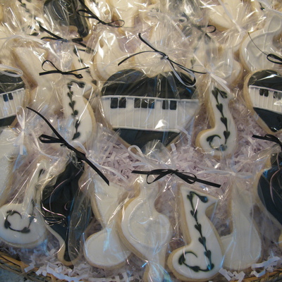 Piano Recital Cookies