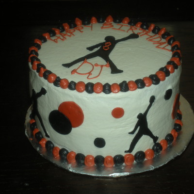 Basketball Cake