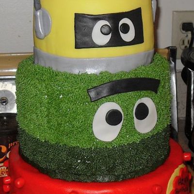 Yo Gabba Gabba Birthday Cake
