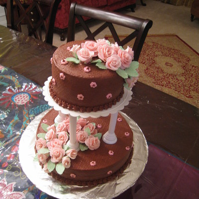 Wilton Course 3 Final Cake