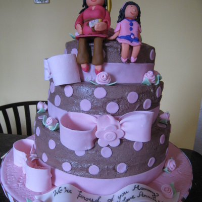 Pregnant Mommy Cake