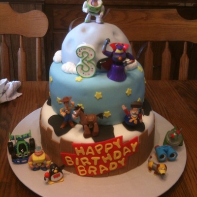Toy Story Birthday Cake