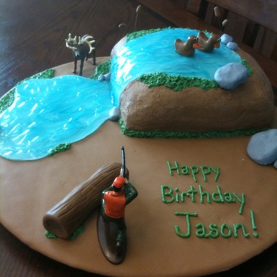 Hunting Cake