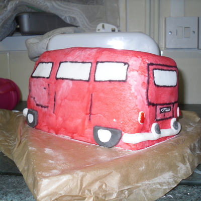Vw Camper Cake