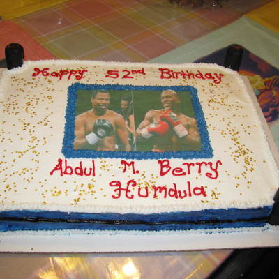 Boxing Cake