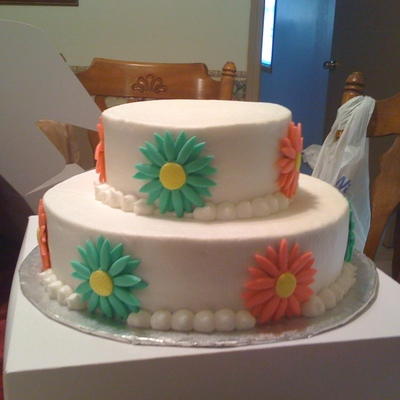 Daisy Birthday Cake