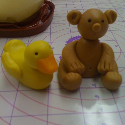 Teddy Bear And Duck