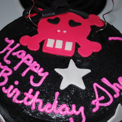 Punk Rock Birthday Cake