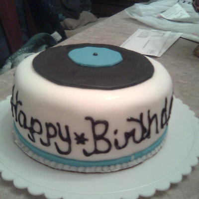 Record Birthday Cake