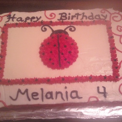 Ladybug Cake