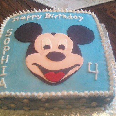Mickey Mouse Cake