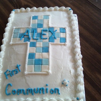 First Communion Cake