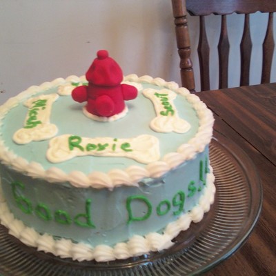 Fire Hydrant Cake