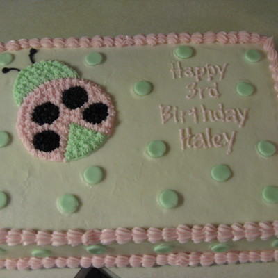Ladybug Cake