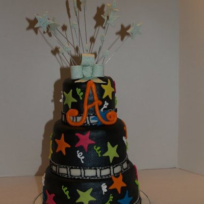 Movie Star Cake