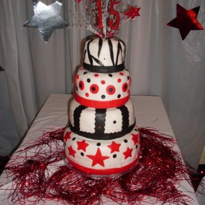 Birthday Cake 4 Tier