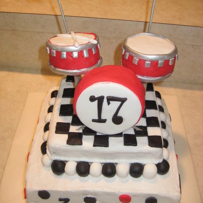 Drums Cake