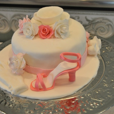 Bridal Tea Shower Cake